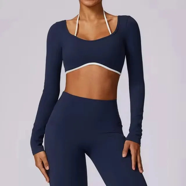 Brutal Diva Crop Top Manches Longues